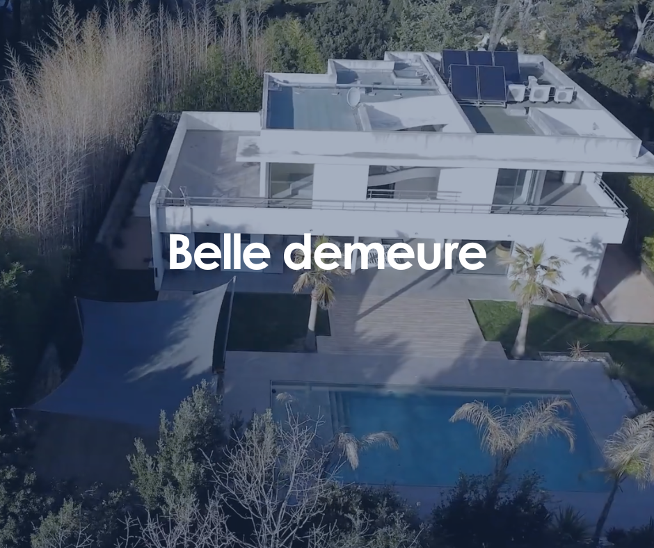 Vidéo aérienne - drone d'un bien immobilier haut de gamme - 100% Prod